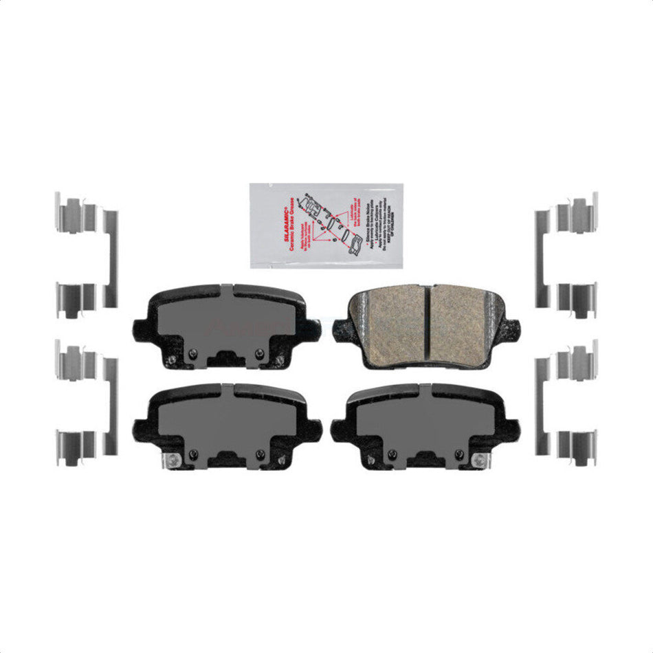 Rear Ceramic Disc Brake Pads NWF-PRC2189 For Cadillac XT4 Buick Envision Regal Sportback