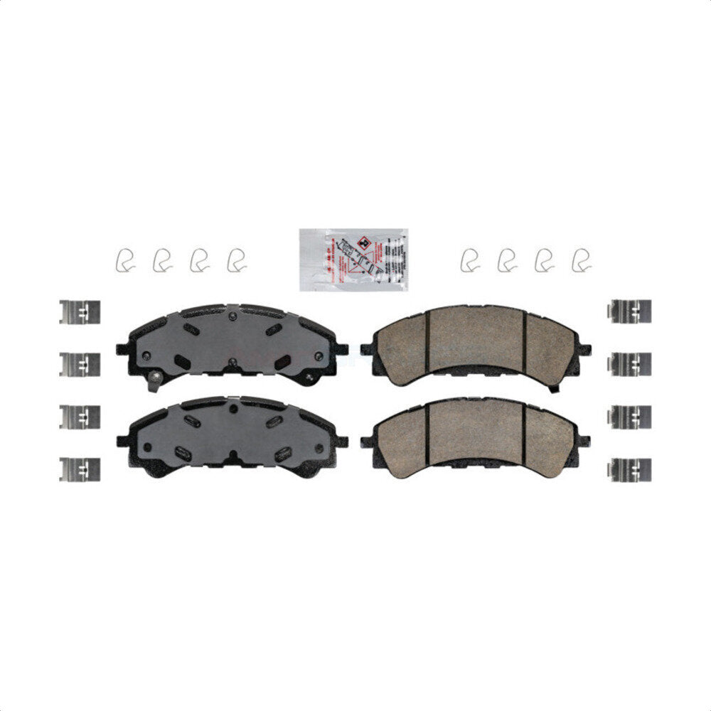 Front Ceramic Disc Brake Pads NWF-PRC2216 For Ford Ranger Bronco by AmeriBRAKES