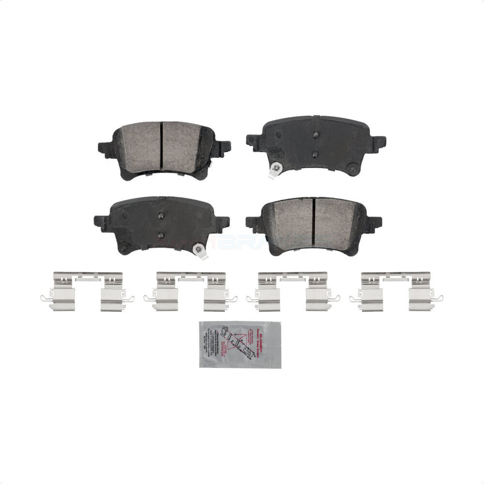 Rear Ceramic Disc Brake Pads NWF-PRC2233 For Jeep Wrangler Gladiator