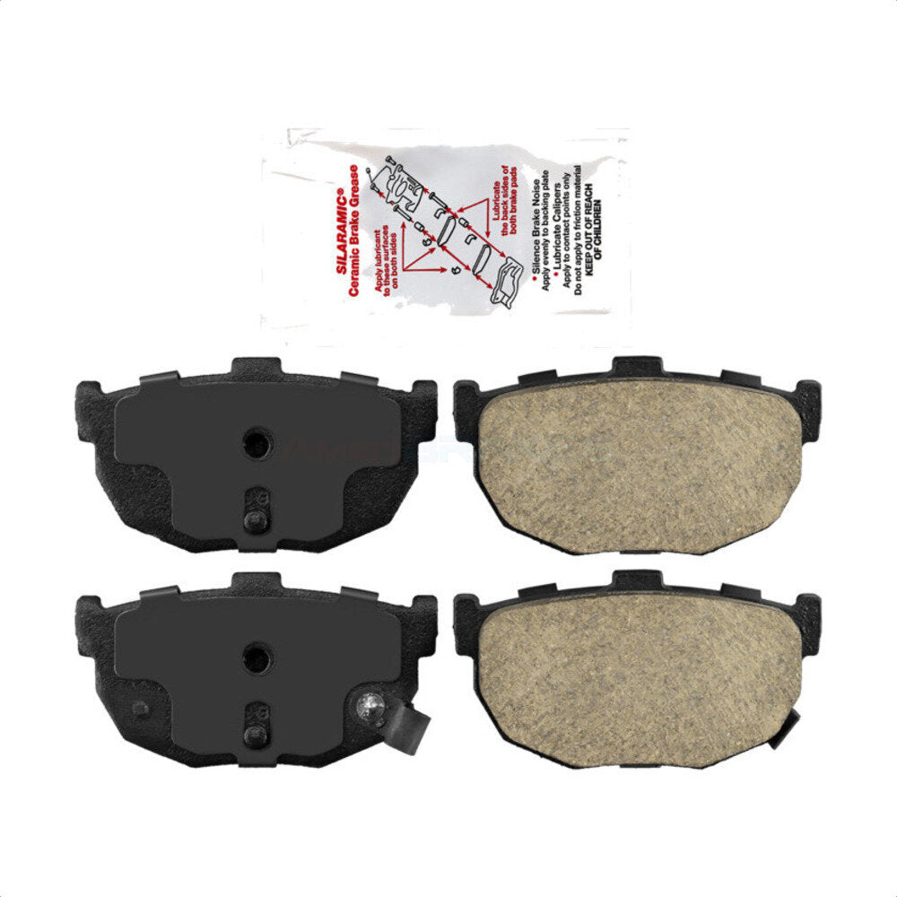 Rear Ceramic Disc Brake Pads NWF-PRC429 For Hyundai Elantra Kia Spectra Tiburon Spectra5 Nissan Maxima Stanza by AmeriBRAKES