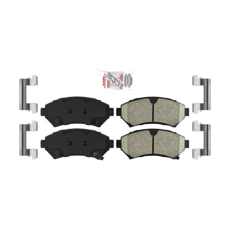 Front Ceramic Disc Brake Pads NWF-PRC699 For Buick Chevrolet Impala LeSabre Century Pontiac Cadillac DeVille Grand Prix Venture Monte Carlo Park Avenue Oldsmobile Regal Montana Bonneville Intrigue by AmeriBRAKES