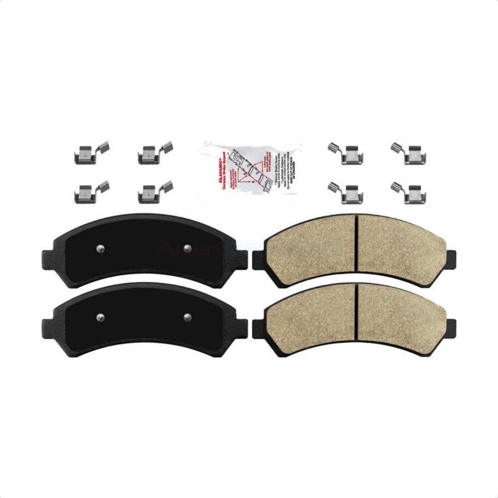 Front Ceramic Disc Brake Pads NWF-PRC726 For Chevrolet S10 Blazer GMC Sonoma Jimmy Oldsmobile Bravada Isuzu Hombre by AmeriBRAKES