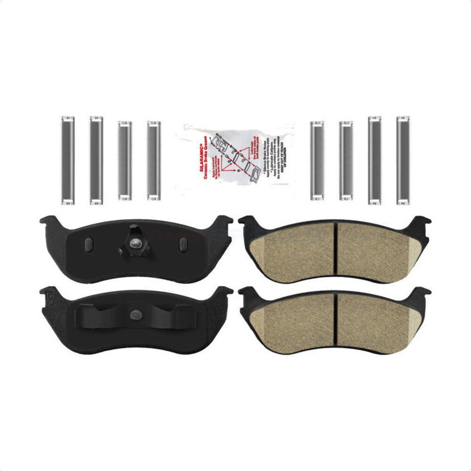 Rear Ceramic Disc Brake Pads NWF-PRC881 For Ford Explorer Mercury Mountaineer