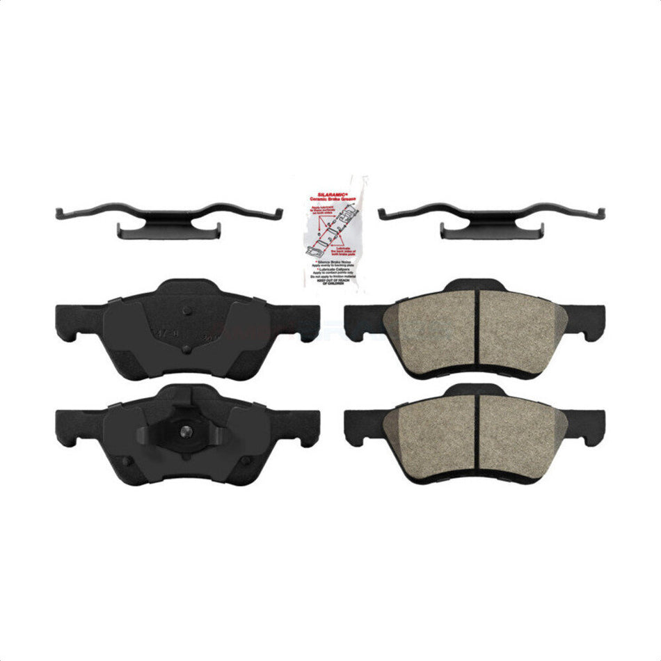 Front Semi-Metallic Disc Brake Pads NWF-PRM1047 For Ford Escape Mazda Tribute Mercury Mariner