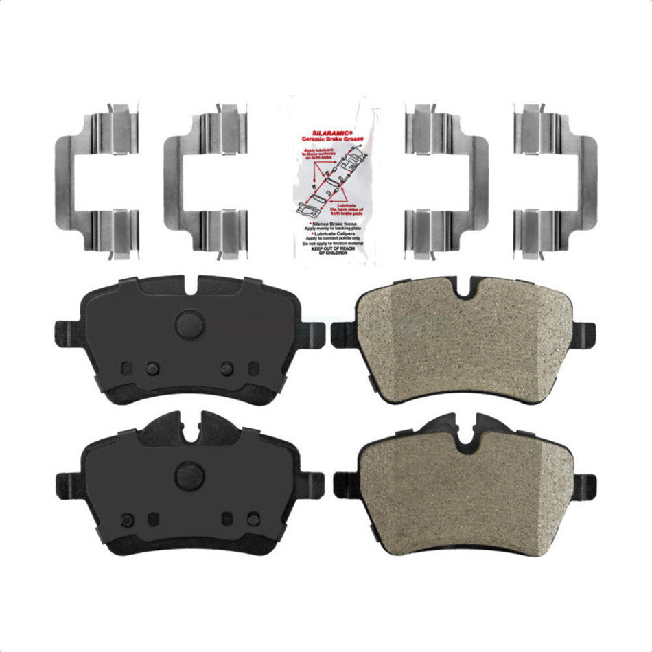 Front Semi-Metallic Disc Brake Pads NWF-PRM1204 For Mini Cooper Countryman Paceman by AmeriBRAKES