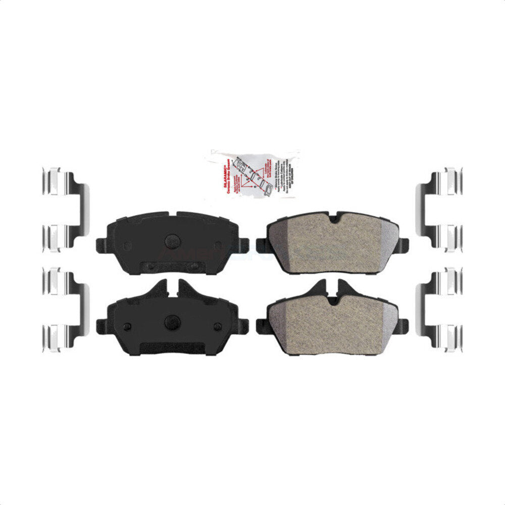 Front Semi-Metallic Disc Brake Pads NWF-PRM1308 For Mini Cooper by AmeriBRAKES