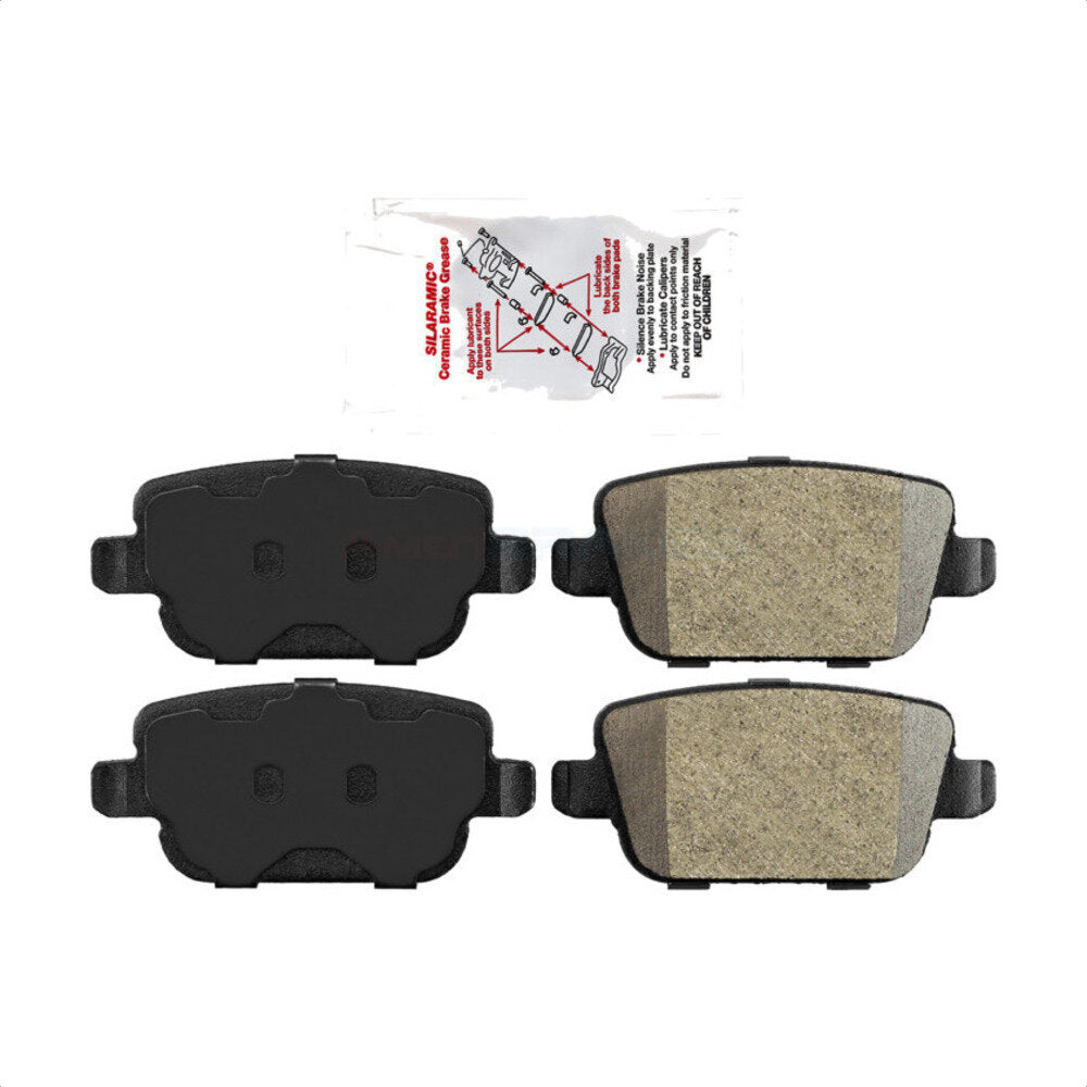 Rear Semi-Metallic Disc Brake Pads NWF-PRM1314 For Volvo S80 Land Rover LR2 by AmeriBRAKES