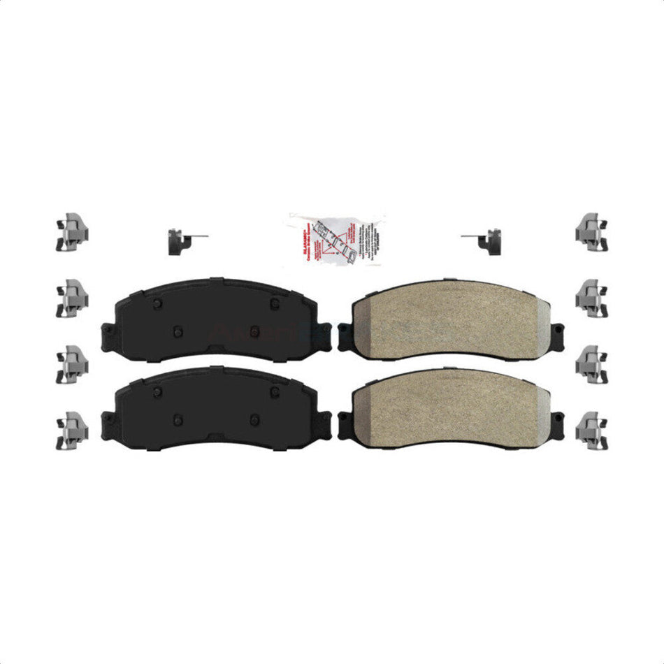 Front Semi-Metallic Disc Brake Pads NWF-PRM1333A For Ford F-350 Super Duty F-250