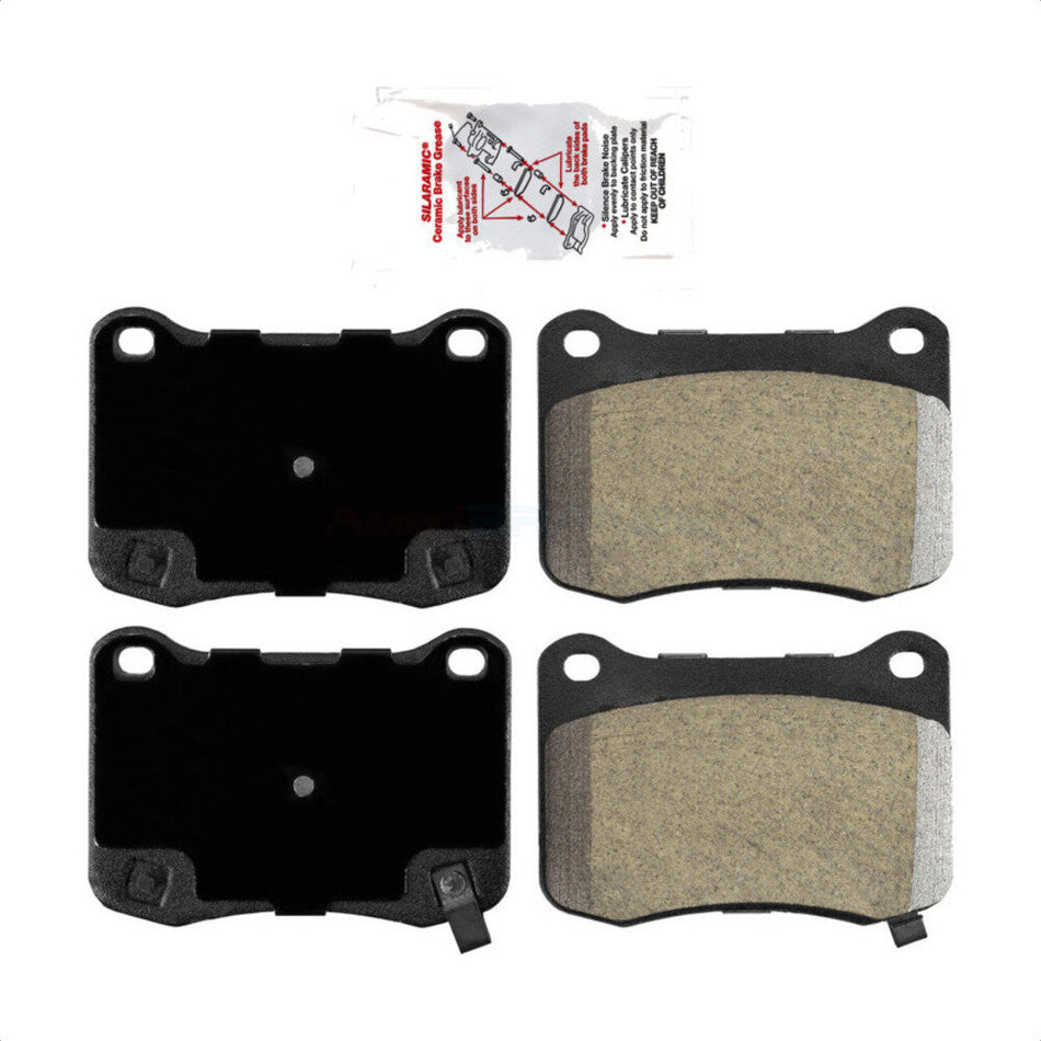 Rear Semi-Metallic Disc Brake Pads NWF-PRM1366 For 2008-2014 Lexus IS F