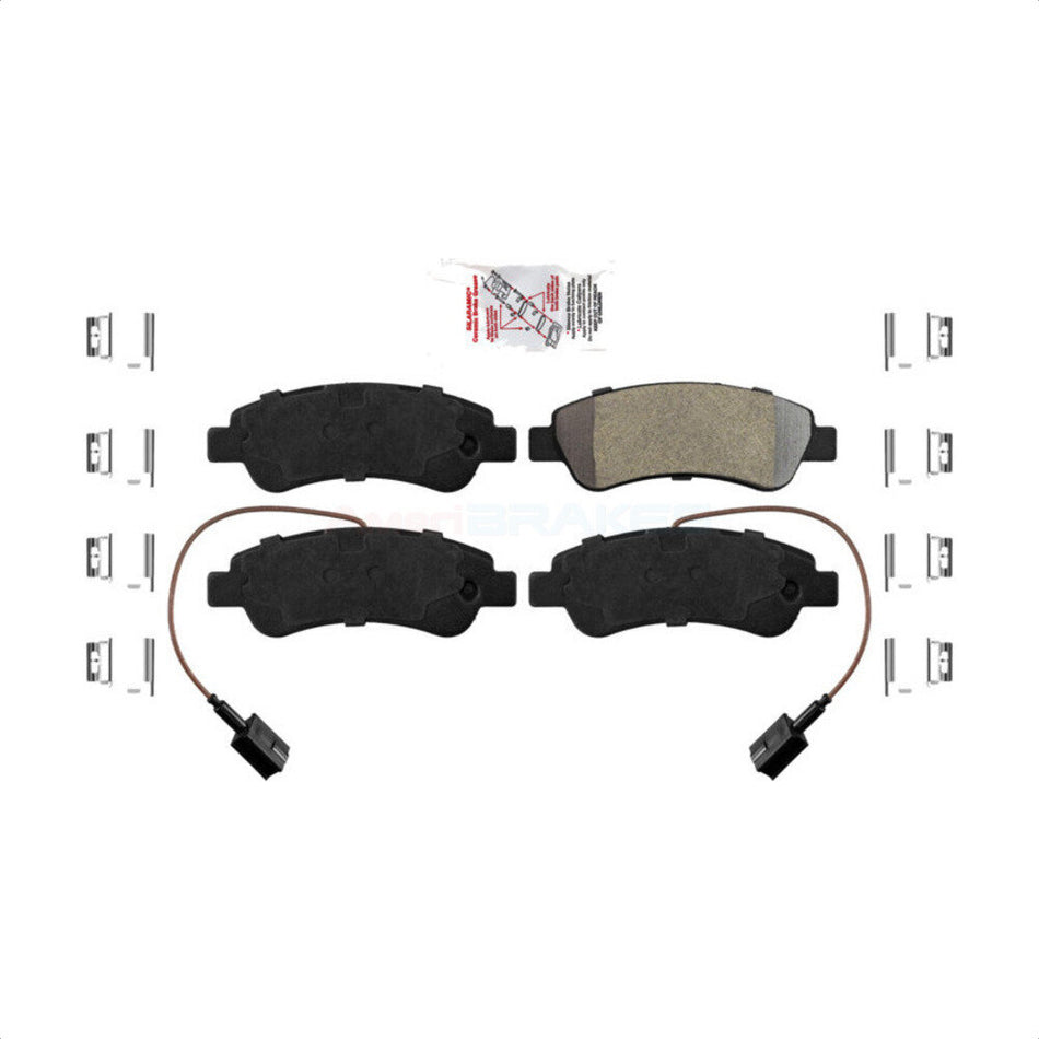 Rear Semi-Metallic Disc Brake Pads NWF-PRM1490 For Ram ProMaster 1500 2500 3500 by AmeriBRAKES