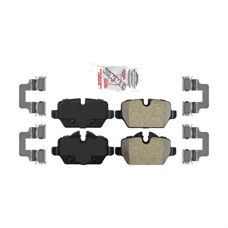 Rear Semi-Metallic Disc Brake Pads NWF-PRM1554 For Mini Cooper Countryman Paceman by AmeriBRAKES