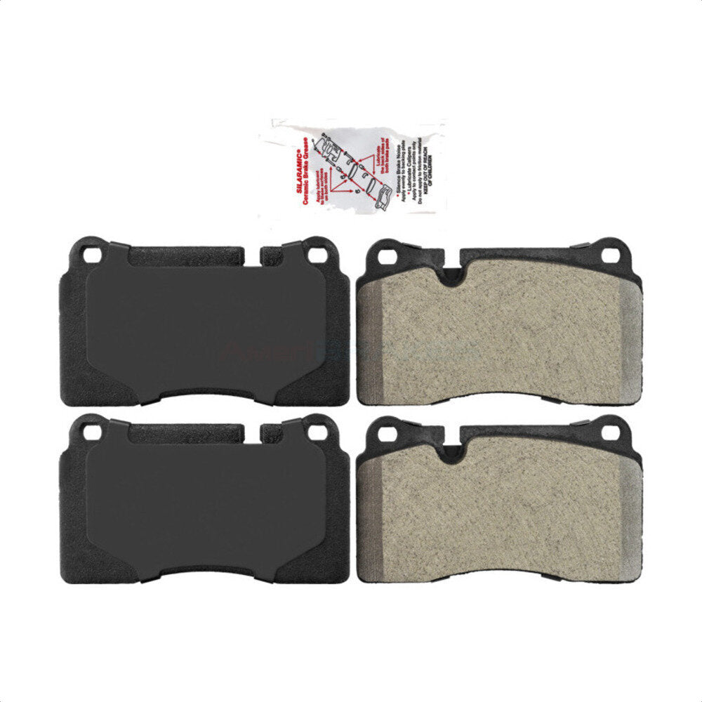 Front Semi-Metallic Disc Brake Pads NWF-PRM1600 For 2012-2014 Audi TT RS Quattro by AmeriBRAKES