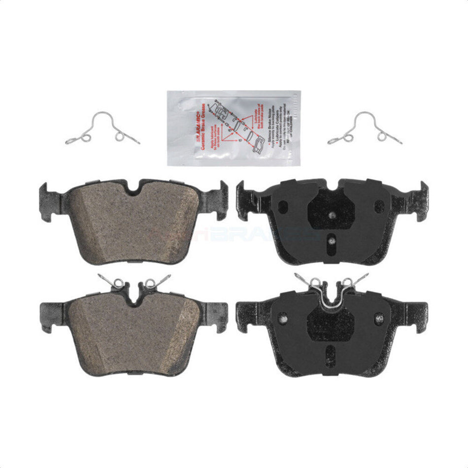 Rear Semi-Metallic Disc Brake Pads NWF-PRM1795 For Mercedes-Benz C300 C400 C350e by AmeriBRAKES