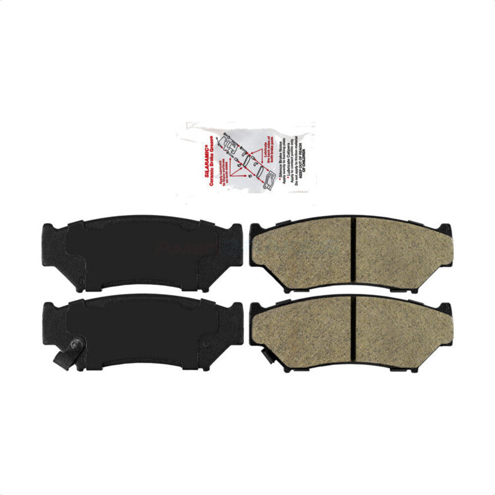 Front Semi-Metallic Disc Brake Pads NWF-PRM556 For Tracker Chevrolet Suzuki Sidekick Geo Vitara Hyundai Scoupe by AmeriBRAKES