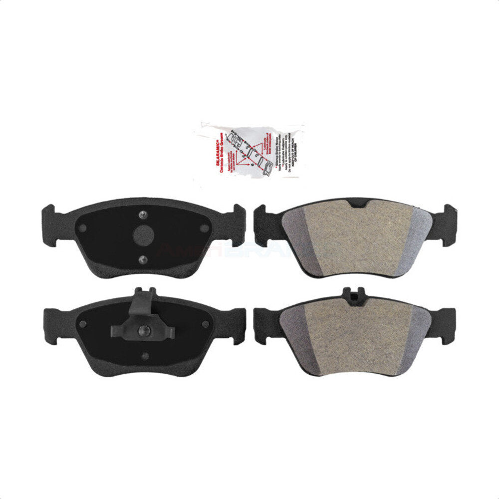 Front Semi-Metallic Disc Brake Pads NWF-PRM710 For Mercedes-Benz SLK230 C230 SLK320 E300 by AmeriBRAKES