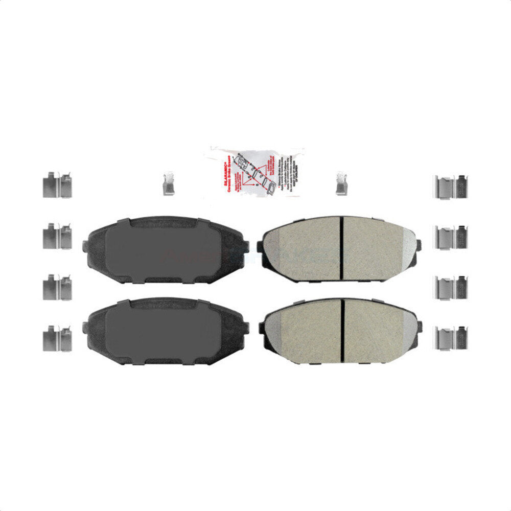 Front Semi-Metallic Disc Brake Pads NWF-PRM793 For Honda Odyssey Acura MDX by AmeriBRAKES