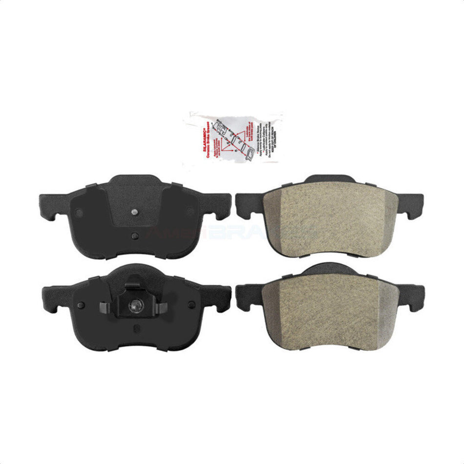 Front Semi-Metallic Disc Brake Pads NWF-PRM794 For Volvo S60 V70 XC70 S80 by AmeriBRAKES