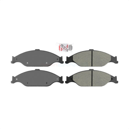 Front Semi-Metallic Disc Brake Pads NWF-PRM804 For Ford Mustang by AmeriBRAKES