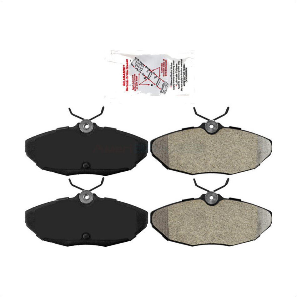 Rear Semi-Metallic Disc Brake Pads NWF-PRM806 For Ford Thunderbird Jaguar S-Type Lincoln LS Mark XJ8