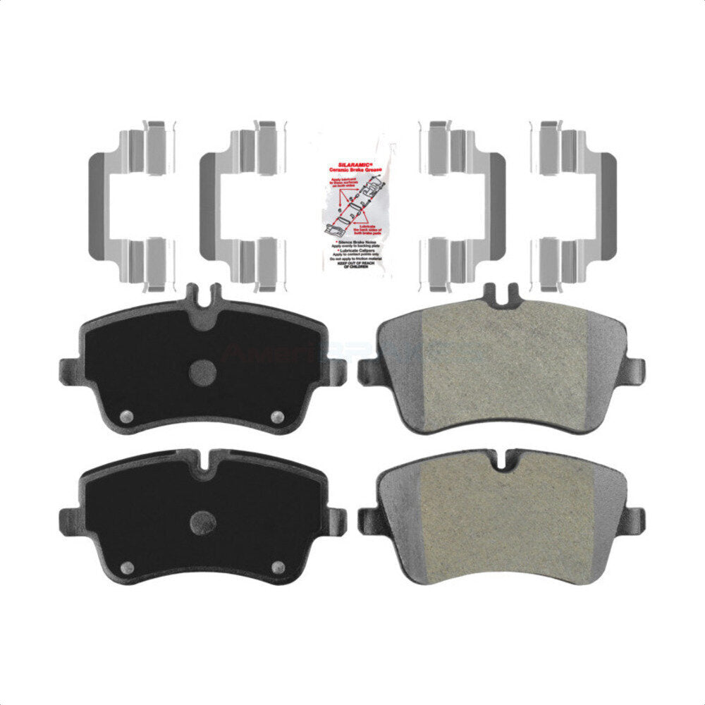 Front Semi-Metallic Disc Brake Pads NWF-PRM872 For Mercedes-Benz C230 C240 CLK350 C320 C280 CLK320 SLK280 SLK300 C350 by AmeriBRAKES