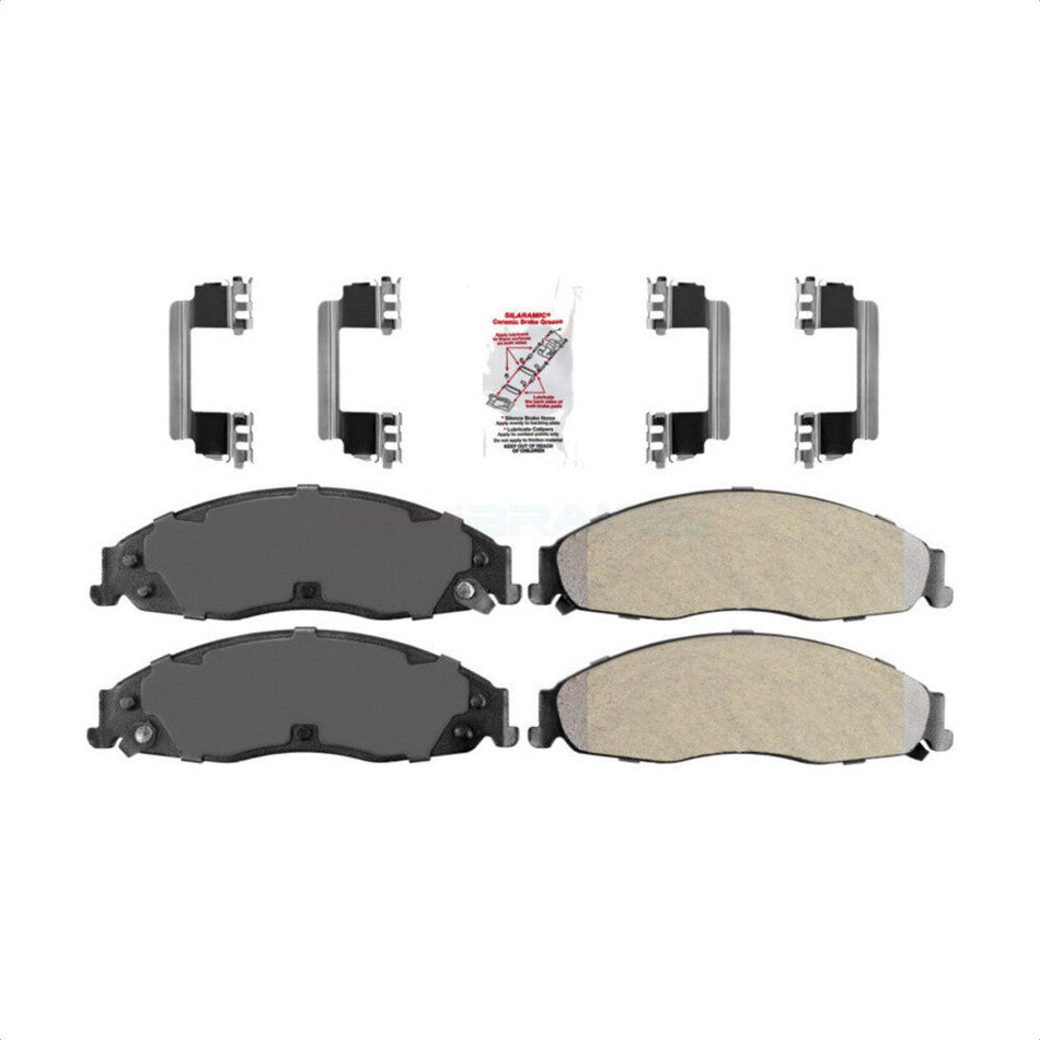 Front Semi-Metallic Disc Brake Pads NWF-PRM921 For Pontiac Grand Prix Cadillac CTS STS