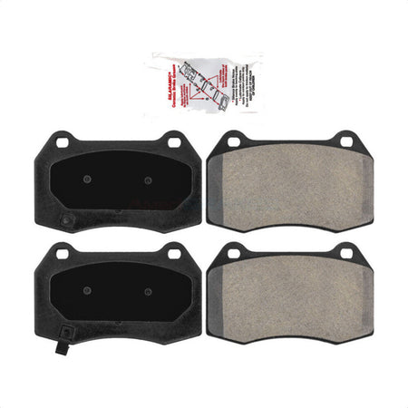 Front Semi-Metallic Disc Brake Pads NWF-PRM960 For Nissan Sentra 350Z INFINITI G35 by AmeriBRAKES