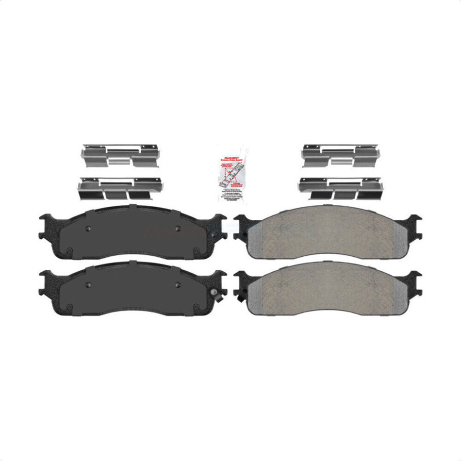 Front Semi-Metallic Disc Brake Pads NWF-PRM965 For Dodge Ram 1500 3500 2500