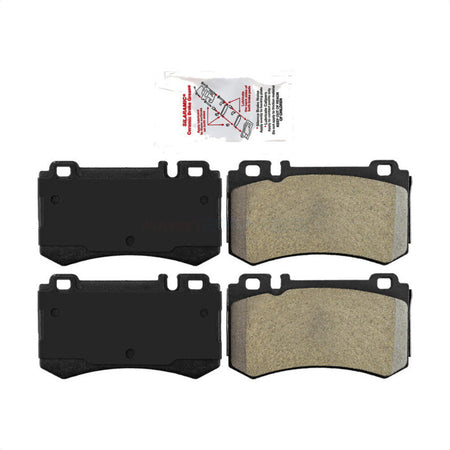 Rear Semi-Metallic Disc Brake Pads NWF-PRM984A For Mercedes-Benz SL55 AMG E55 S600 SLK55 S55 CLS55 CL55 SL600 CLK55 SL65 CLK63 CL600 CL65 S65 SLR McLaren by AmeriBRAKES