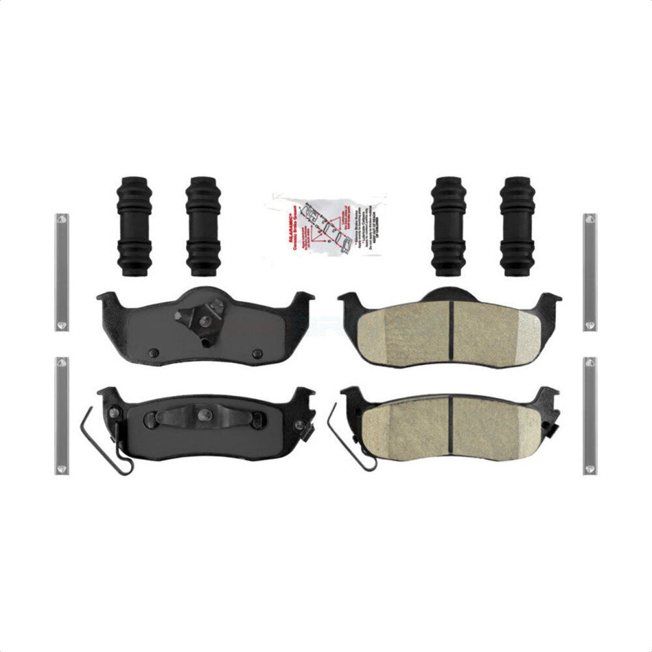 Rear Ceramic Disc Brake Pads NWF-PTC1041 For Nissan Jeep Grand Cherokee TITAN Armada Commander QX56