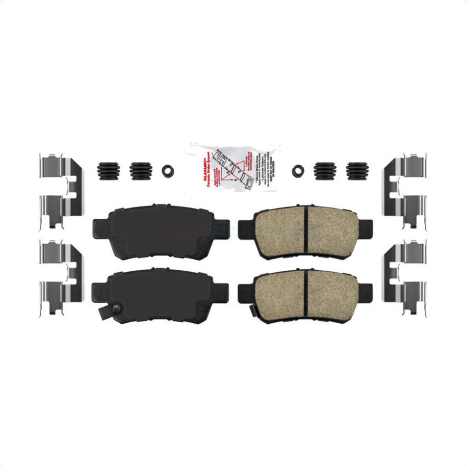 Rear Ceramic Disc Brake Pads NWF-PTC1088 For 2005-2010 Honda Odyssey