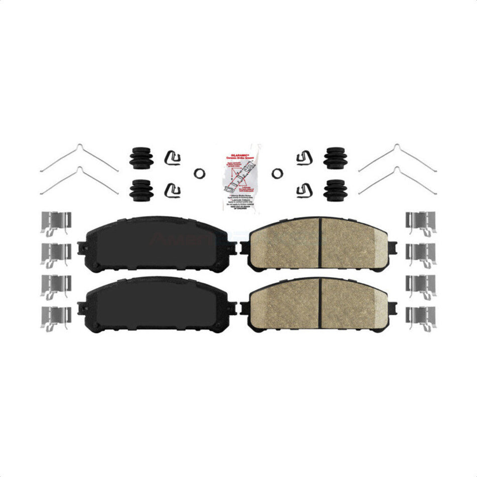 Front Ceramic Disc Brake Pads NWF-PTC1324 For Toyota Lexus Highlander Sienna RX350 Camry NX300 RAV4