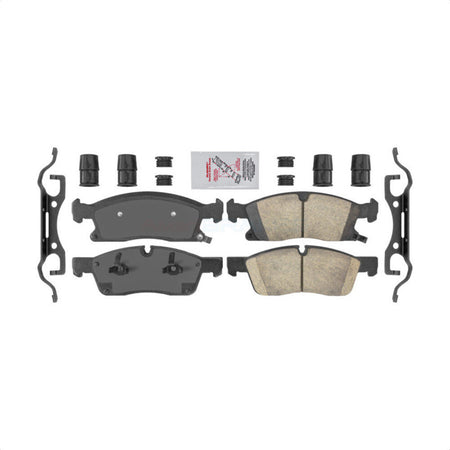 Front Ceramic Disc Brake Pads NWF-PTC1455 For Jeep Grand Cherokee Dodge Durango Mercedes-Benz GLS450 WK by AmeriBRAKES