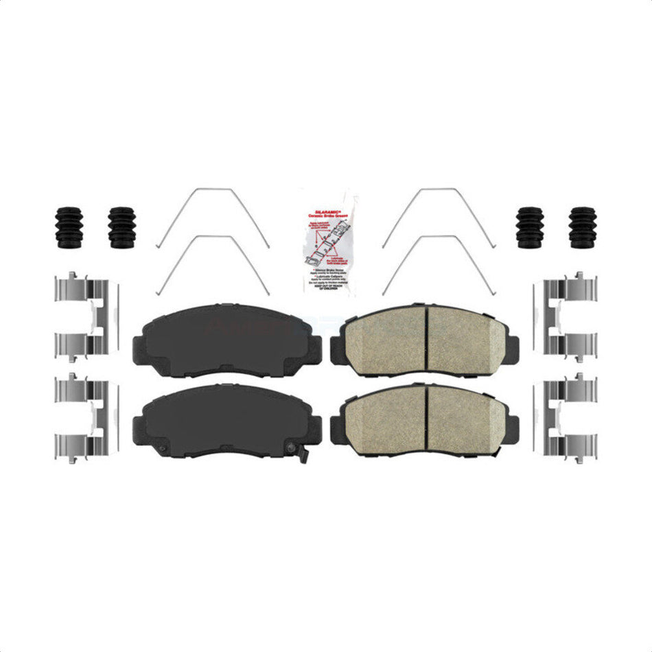 Front Ceramic Disc Brake Pads NWF-PTC1608 For Honda Civic Accord Acura CSX
