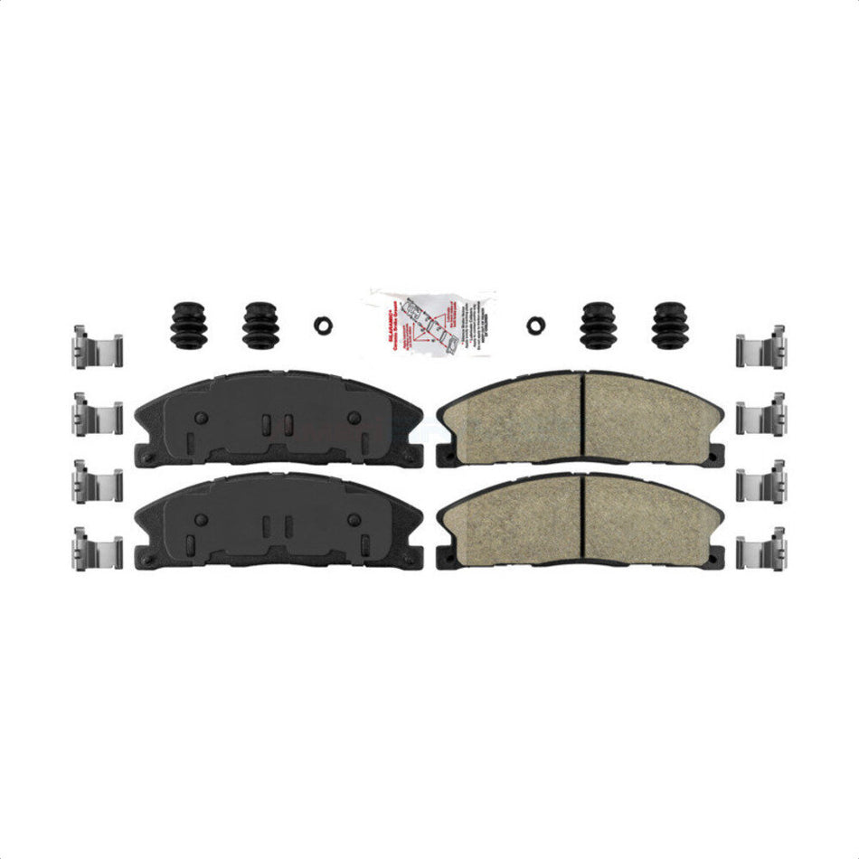 Front Ceramic Disc Brake Pads NWF-PTC1611 For Ford Explorer Flex Taurus Police Interceptor Utility