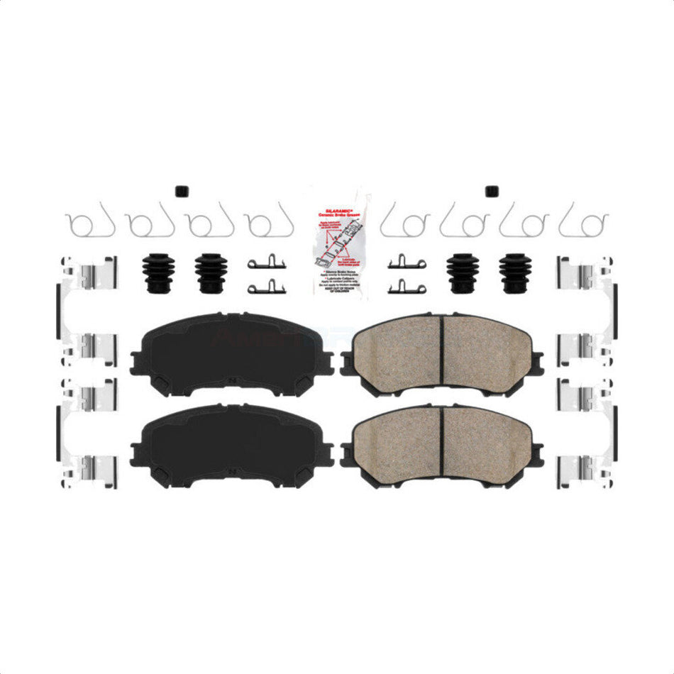 Front Ceramic Disc Brake Pads NWF-PTC1737 For Nissan Rogue Sport Qashqai