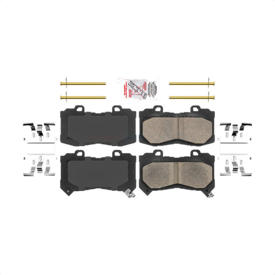 Front Ceramic Disc Brake Pads NWF-PTC1802 For 2015-2020 Chevrolet Colorado GMC Canyon