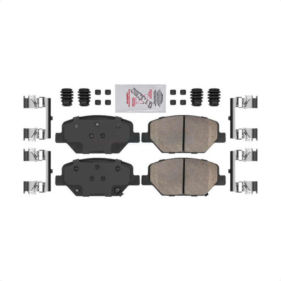 Front Ceramic Disc Brake Pads NWF-PTC1886 For Chevrolet Equinox GMC Terrain Buick Envision Camaro
