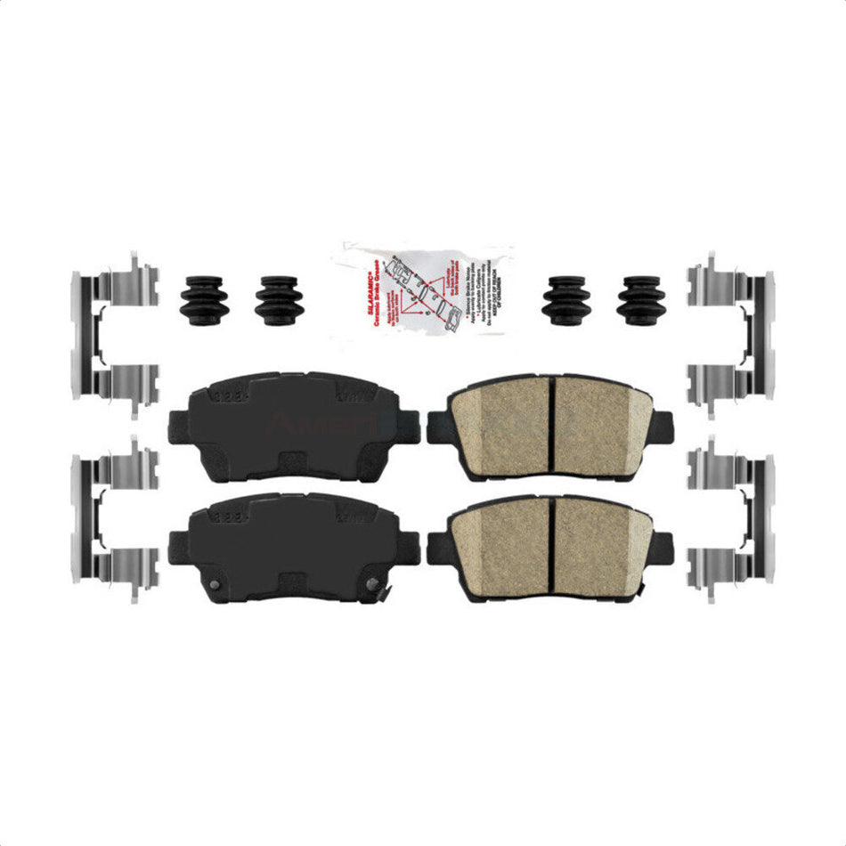 Front Ceramic Disc Brake Pads NWF-PTC822 For Toyota Echo Prius Scion iQ Celica xB MR2 Spyder xA