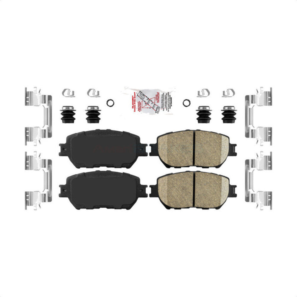 Front Ceramic Disc Brake Pads NWF-PTC908 For Toyota Camry Lexus IS250 GS300