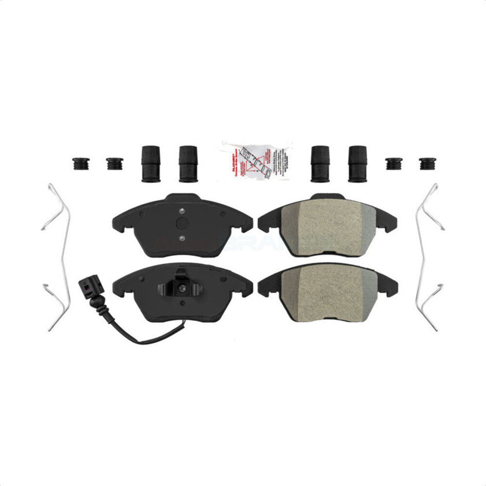 Front Semi-Metallic Disc Brake Pads NWF-PTM1107 For Volkswagen Jetta Golf Beetle Rabbit Audi GTI Eos