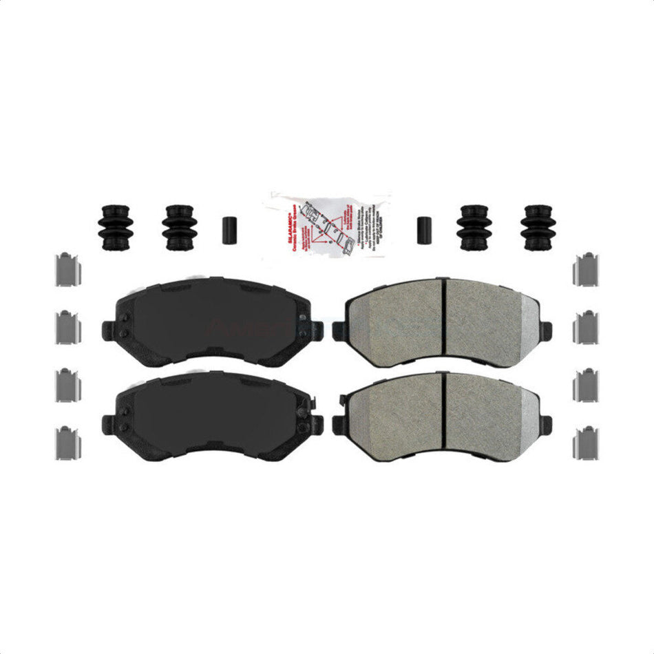 Front Semi-Metallic Disc Brake Pads NWF-PTM856 For Dodge Caravan Jeep Liberty Grand Chrysler Town &