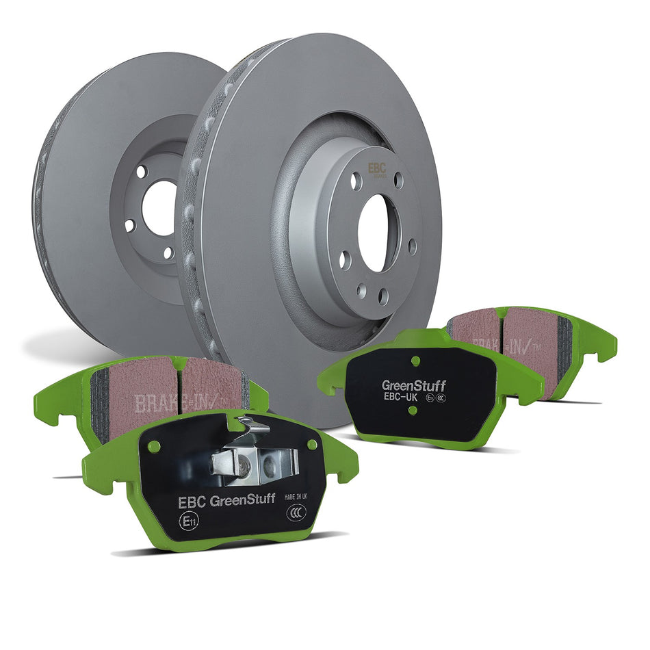 EBC Brakes Brake Pad and Rotor - PD01KR757