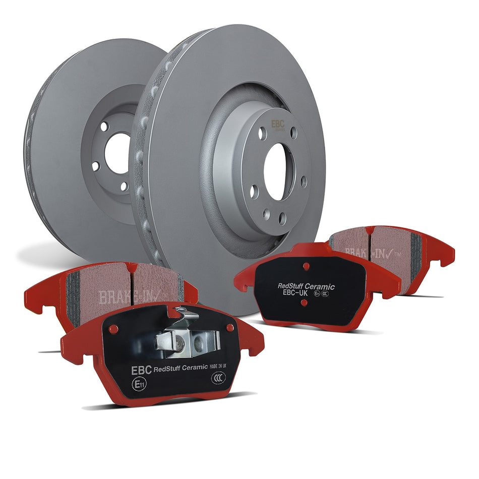 EBC Brakes Brake Pad and Rotor - PD02KR145