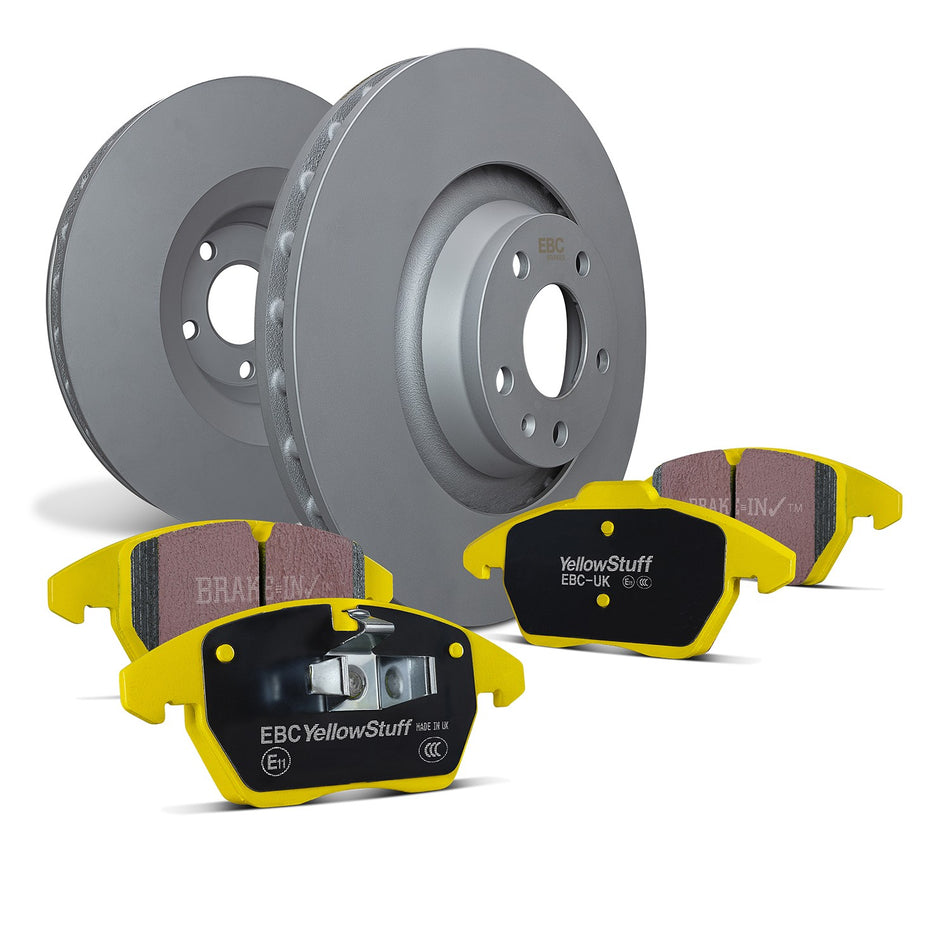 EBC Brakes Brake Pad and Rotor - PD03KR924