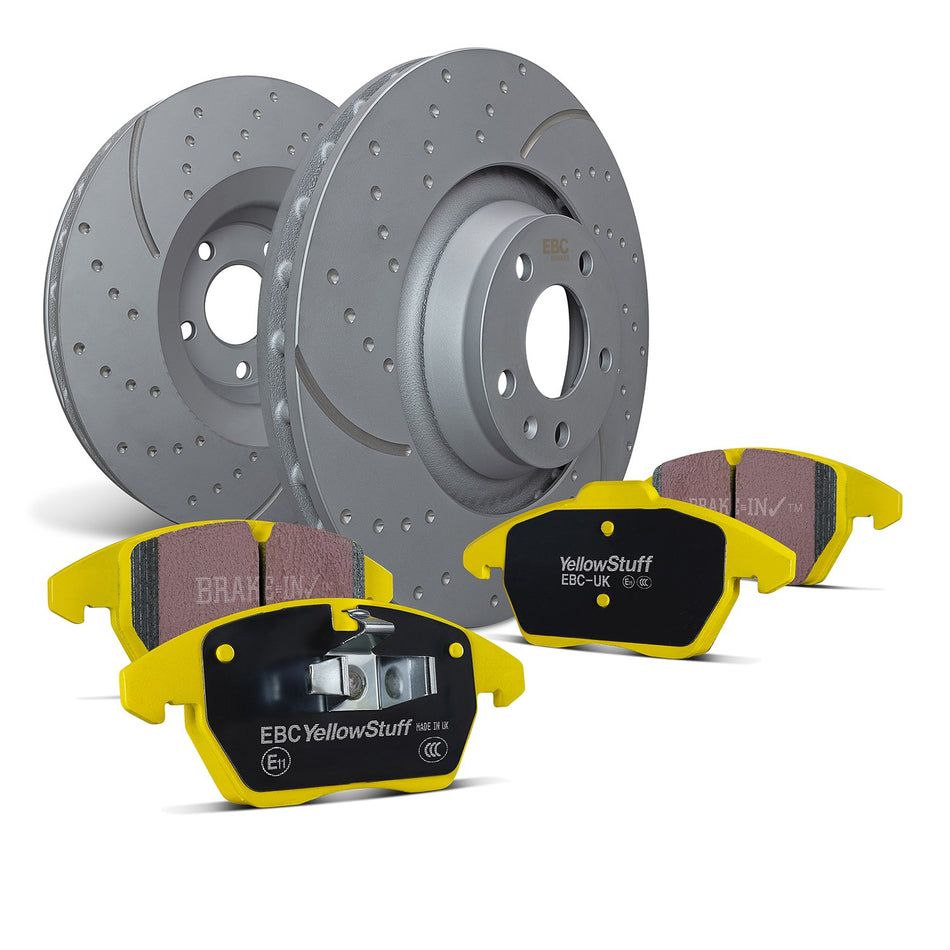 EBC Brakes Brake Pad and Rotor - PD13KR459