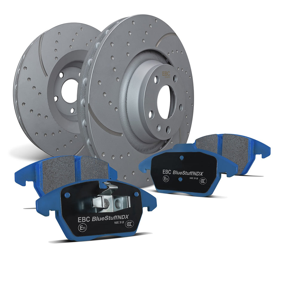 EBC Brakes Brake Pad and Rotor - PD14KR518