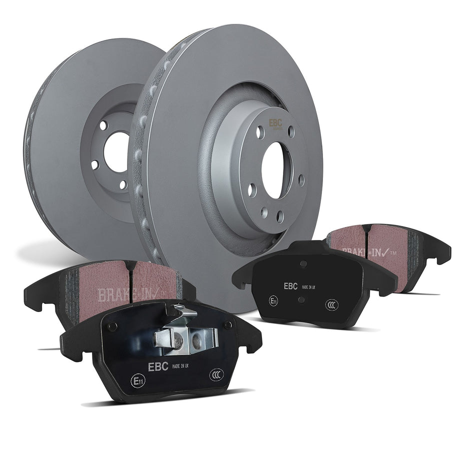 EBC Brakes Brake Pad and Rotor - PDKF2374