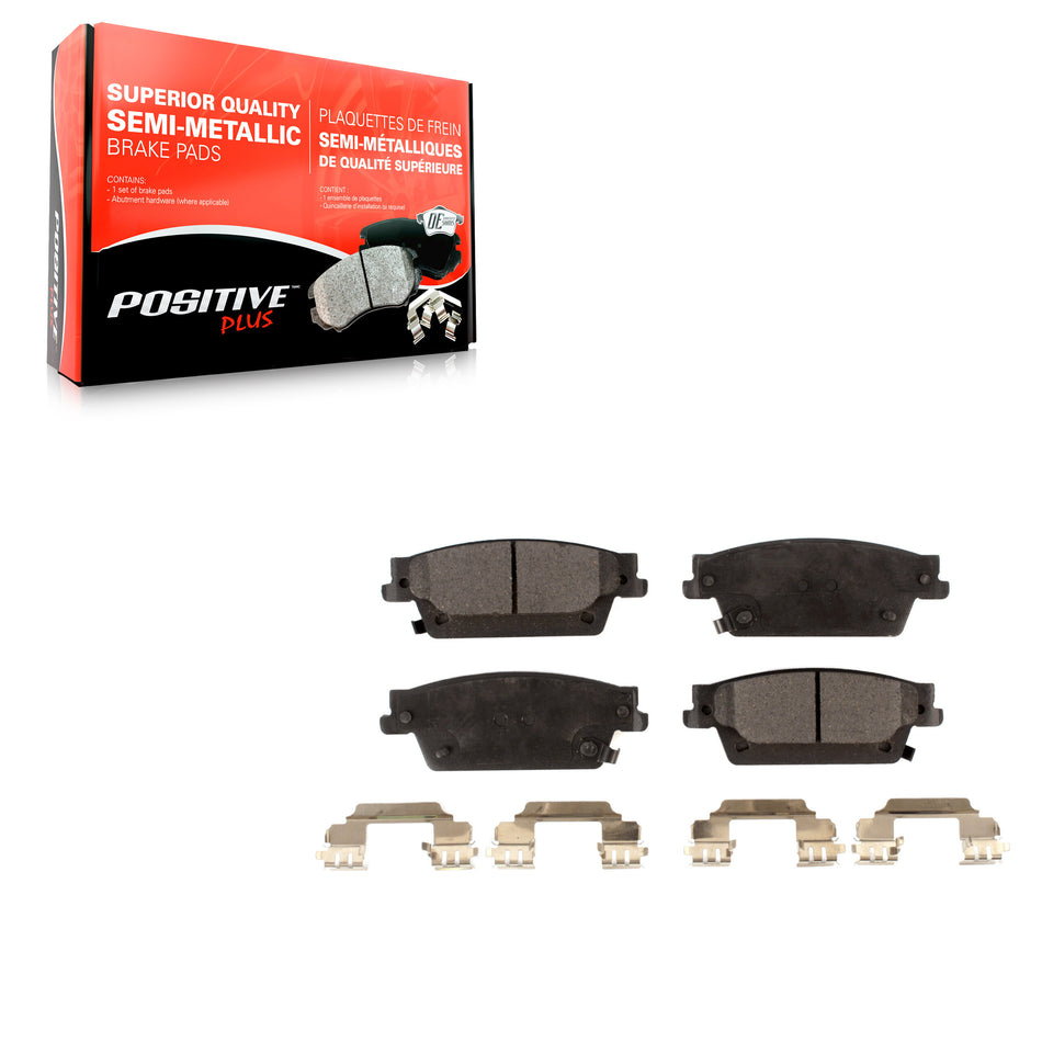 Rear Semi-Metallic Disc Brake Pads PPF-D1020 For Cadillac CTS SRX STS