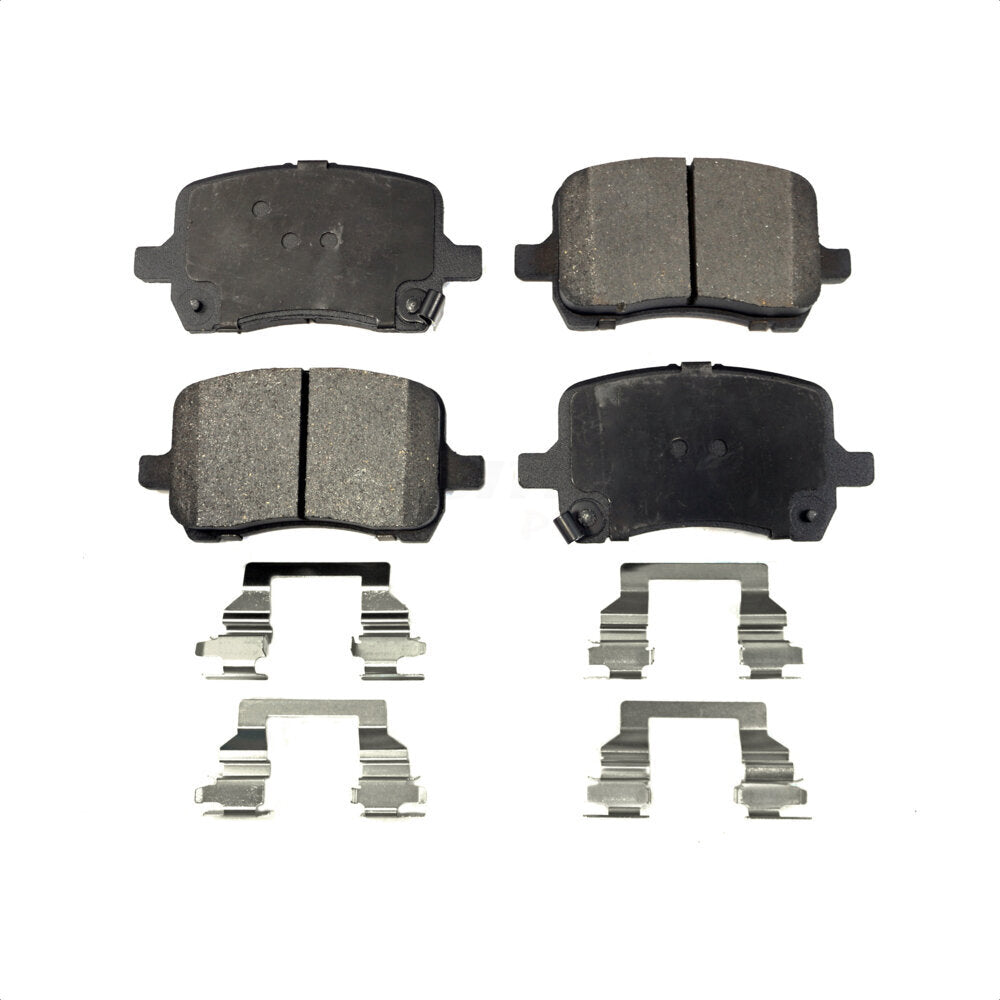 Front Semi-Metallic Disc Brake Pads PPF-D1028 For Chevrolet Cobalt Malibu Saturn Ion HHR Pontiac Solstice G6 Sky Pursuit by Positive Plus