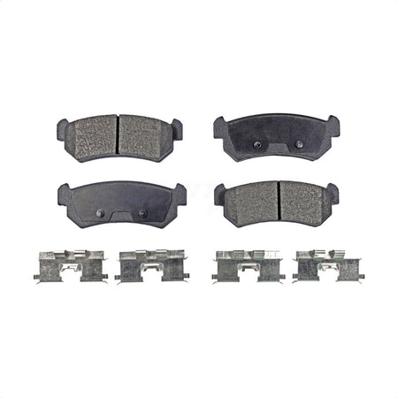 Rear Semi-Metallic Disc Brake Pads PPF-D1036 For Suzuki Forenza Reno Chevrolet Optra by Positive Plus